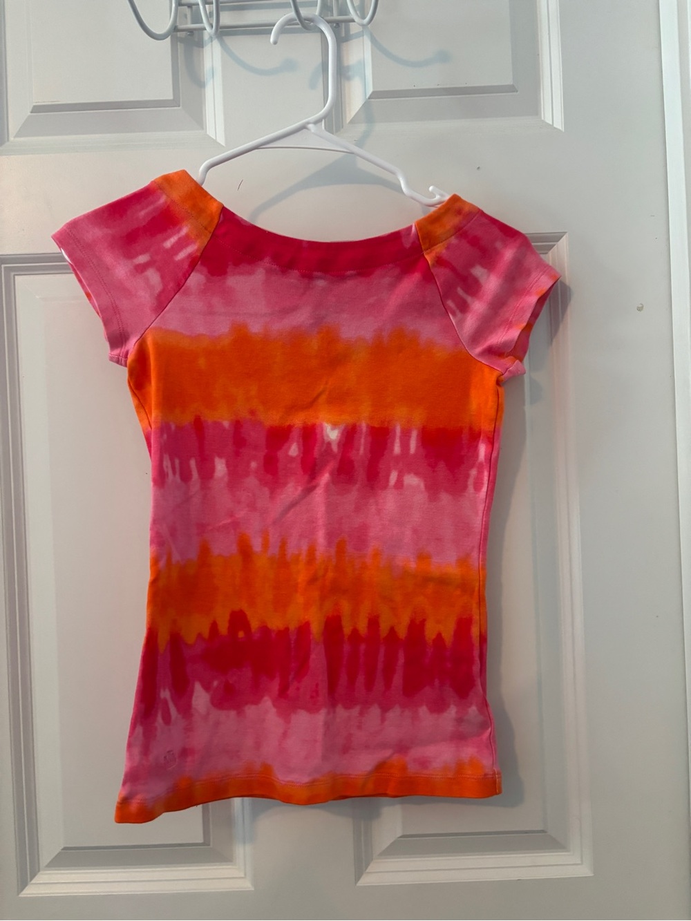 Pink and Orange Tye Dye Ralph Lauren Tee